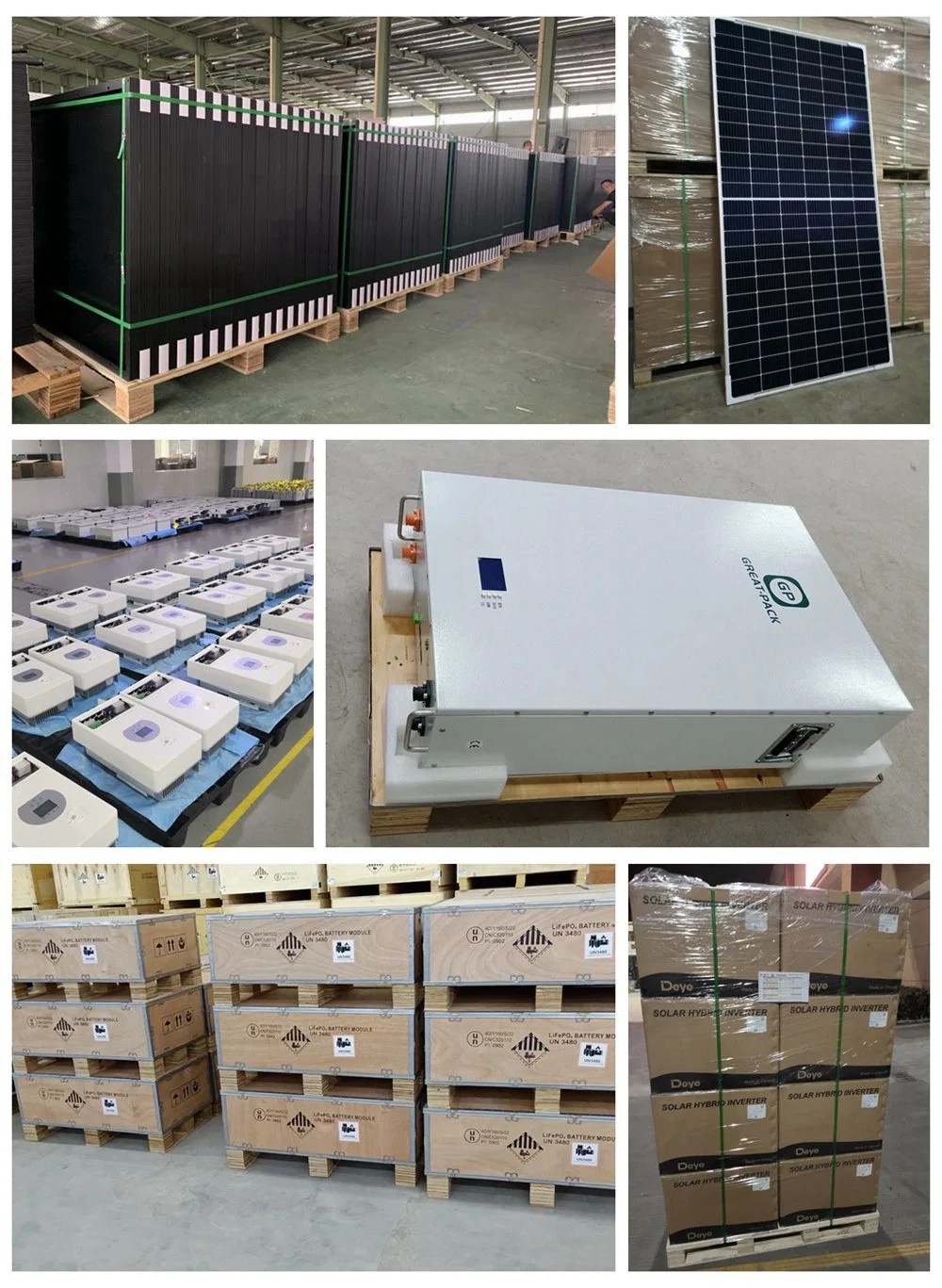 Good Price 20kw Hybrid Solar Power Energy System with Free WiFi Type